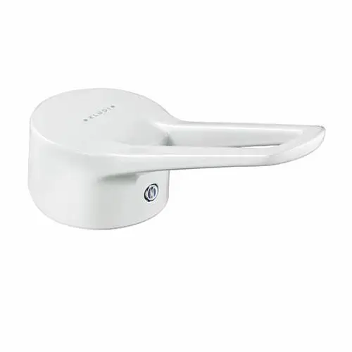 Kludi Hebel für eine Küchenarmatur in Weiß, mit ergonomischem Design und einfach zu handhabendem Griff.
